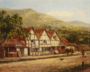 Vanha sepänliike, Great Malvern, 1871