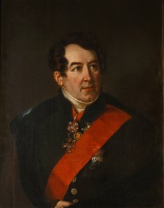 Runoilija Dmitri Osipovich Baranovin muotokuva 1773-1834, 1820-luvun loppu