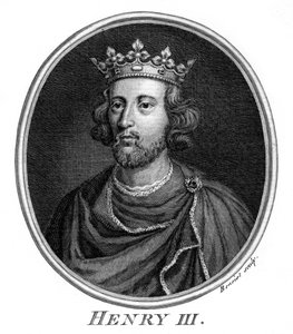 Henrik III, Englannin kuningas.