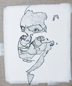 Historian 50 suurinta kirjailijaa : Federico Garcia Lorca, 2015 (öljy ja akryyli kankaalle)