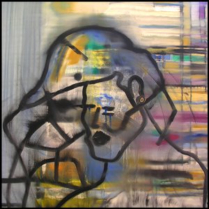 Surautakuva 1, 2003 (öljy kankaalle) tekijältä Benoit Erwann Boucherot