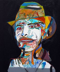 Surportrait : Marcos Alejandro Rosas Jassan, 2014 (öljy kankaalle)