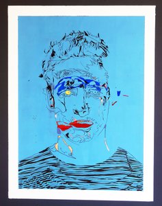 Surportrait : Yksi mies, 2015 (akryyli kankaalle)