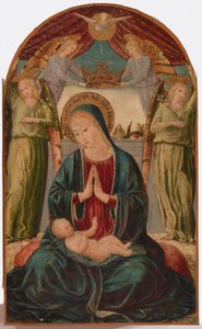 Madonna ja lapsi enkelien kanssa tekijältä Benozzo Gozzoli