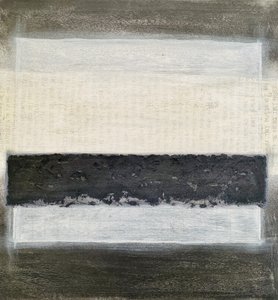 Abstraktit kerrokset neutraaleissa sävyissä
