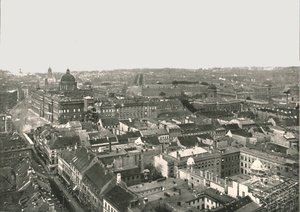 Panoraama Berliinin kaupungista, Saksasta, 1895. tekijältä Berlin Photographic Co