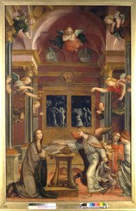 Annunciation, n. 1523 (öljy paneelille)