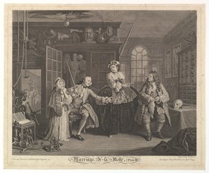 Avioliitto A-la-Mode, levy III, huhtikuu 1745.