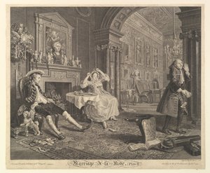 Avioliitto A-la-Mode, levy II, 1. huhtikuuta 1745.