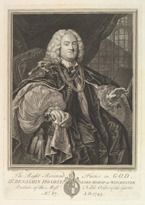 Oikea Reverend Isä Jumalassa, tohtori Benjamin Hoadly, Winchesterin lordipiispa, prelaatti..., 1743.