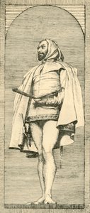 Giovanni Cimabue: suunnittelu mosaiikkiin, c1868, 1881. tekijältä Bernard Collier