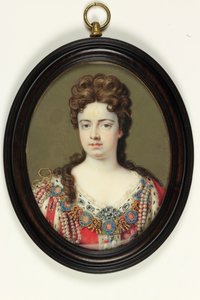 Queen Anne (akvarelli norsunluun)