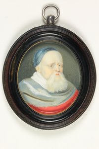 Sir Theodore Turquet De Mayerne (akvarelli vellum)
