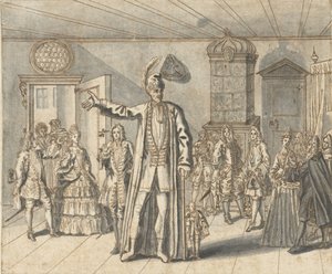 Jättiläinen Cajanus Haarlemissa tekijältä Bernard Picart