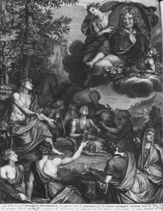 Boileau-Despreaux-nimisenä Boileau-Despreaux-nimisenä tunnetun Nicolas Boileaun teosten etukappale, Boileaun voitto, julkaistu vuonna 1718, Amsterdam tekijältä Bernard Picart