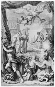 Moskovian, Persian ja Itä-Intian esikuva matkoille, 1718 tekijältä Bernard Picart