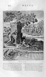 Meles-joki, 1615 tekijältä Bernard Picart