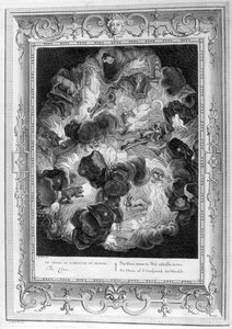 Kaaos, 1733 tekijältä Bernard Picart