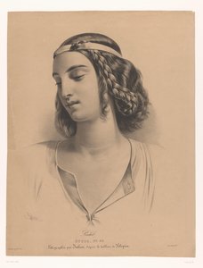 Näyttelijänäyttelijä Mademoiselle Rachel (Élisabeth Rachel Félix) Rachel (otsikko esineessä) Tutkimus (sarjan otsikko objektissa)