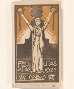 Felicitas et Pax 1926 (títol original sobre objecte)finès