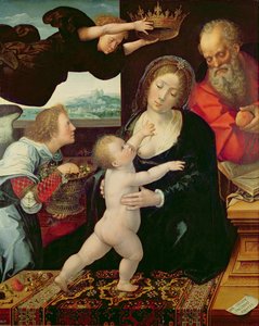 Pyhä perhe, 1522 tekijältä Bernard van Orley