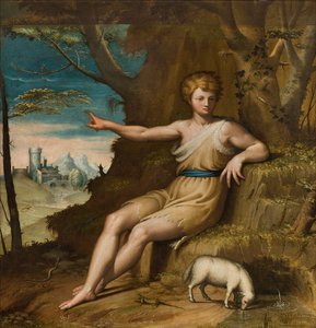 Neitsyt Marian kappeli, toinen väli eteläpuoli, Bernardino Campi, San Giovanni nel Desert 1569