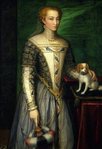 Naisen muotokuva, 1560-luvun loppu.