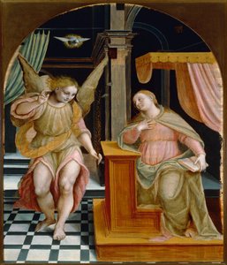 Italia, Vercelli, Annunciation-maalaus