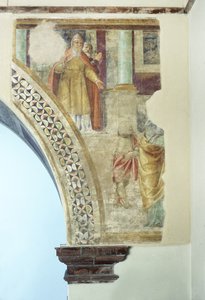 Pyhän Joakimin karkottaminen temppelistä tekijältä Bernardino Luini