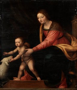 Madonna ja lapsi tekijältä Bernardino Luini