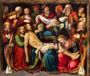 Milano, San Giorgio al Palazzon kirkko, Bernardino Luini, Hautaus tekijältä Bernardino Luini