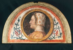 Savoylaisen Bonan muotokuva (Avigliana tekijältä Bernardino Luini
