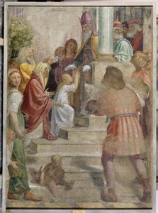 Marian esitys temppelissä tekijältä Bernardino Luini