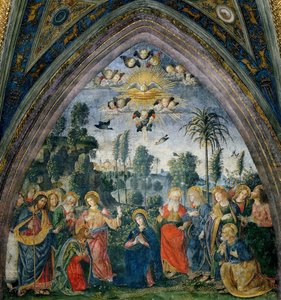 Pyhän Hengen laskeutuminen helluntai, 1492-1495.