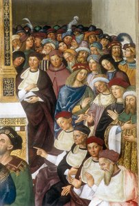 Vie du pape Pio (Pie) II (Enea Silvio Piccolomini tekijältä Bernardino di Betto Pinturicchio