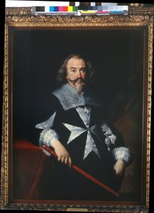 Maltan ritarin muotokuva (Scipione Papafava?), n. 1629 (öljy kankaalle) tekijältä Bernardo Strozzi