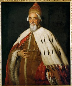 Doge Francesco Erizzo (öljy kankaalle) tekijältä Bernardo Strozzi