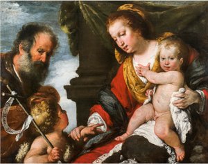 Pyhä perhe. tekijältä Bernardo Strozzi
