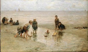 Regatta (öljy kankaalle)