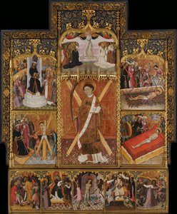 Saint Vincentin alttaritaulu tekijältä Bernat Martorell