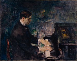 Nils Larsen pelaa