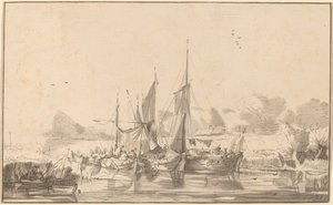 Utrechtin kanava, 1771, julkaistu 1787.