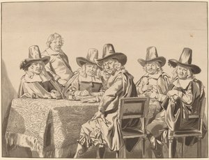 Directors of the Orphan Asylum of Haarlem, 1777, julkaistu 1786.