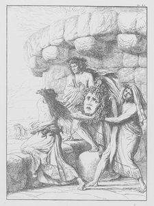 Danten jumalallinen komedia, Inferno (Helvetti), levy XV (litografia).