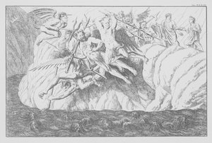 Danten jumalallinen komedia, Inferno (Helvetti), levy XXXIII (litografia).