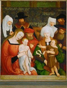 Die Heilige Sippe (maalaus puulle)