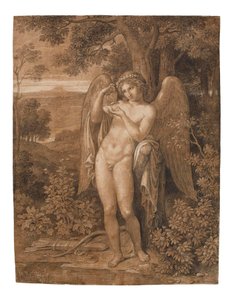 Amor ja perhonen tekijältä Bertel Thorvaldsen