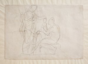 Prometheus ja Minerva, tekijältä Bertel Thorvaldsen