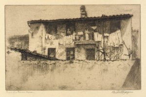 Roomalaisen talon takaosa tekijältä Bertha E. Jaques