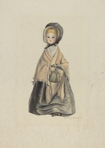 Quaker-nukke tekijältä Bertha Semple